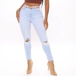 Fashion Nova Classic High Waist Women's Skinny Jeans Size 1